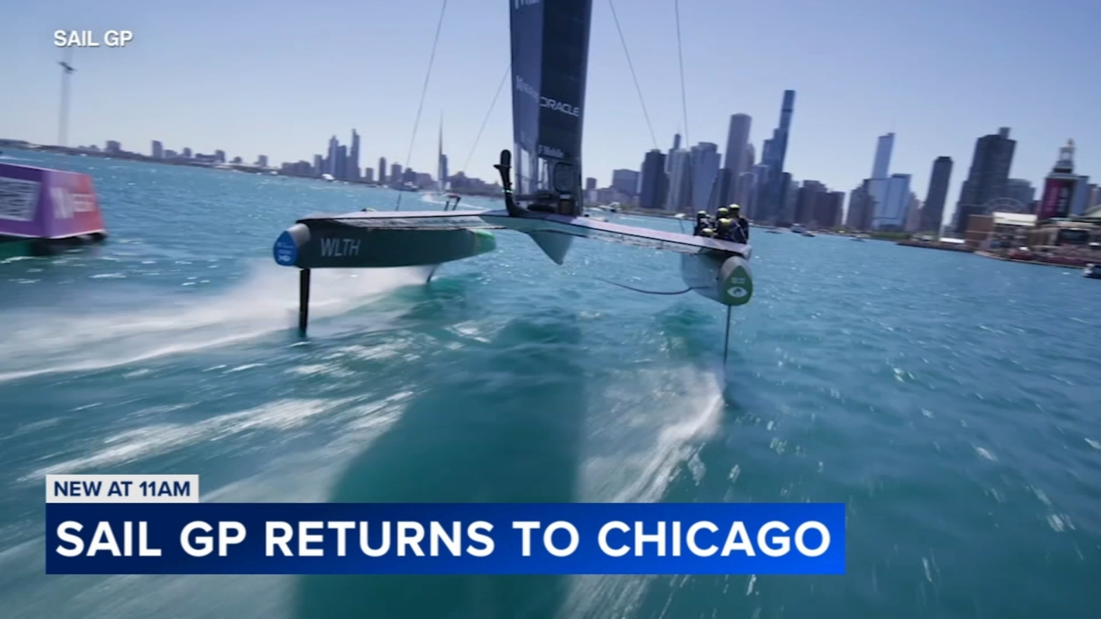 Sail GP back in Chicago this weekend with spectators able to watch race from Navy Pier - Vimarsana News