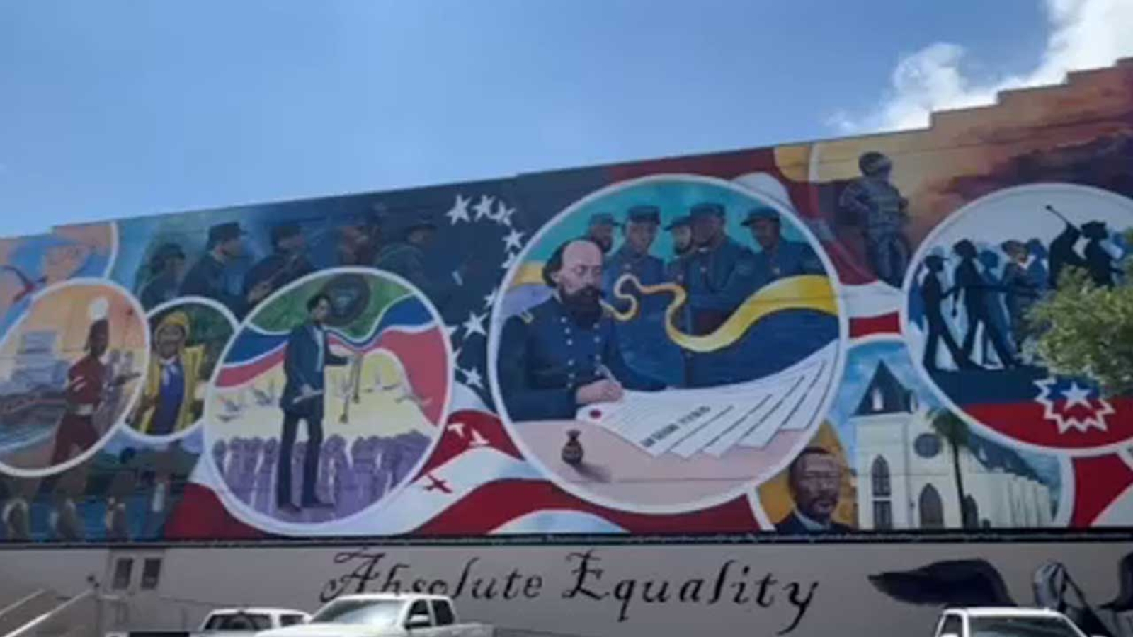 City Installs Sign Recognizing Galveston As Birthplace Of