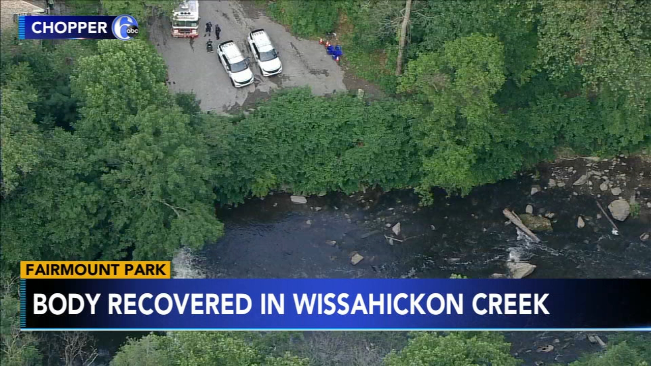 Man's body pulled from Wissahickon Creek in Philadelphia; police investigating