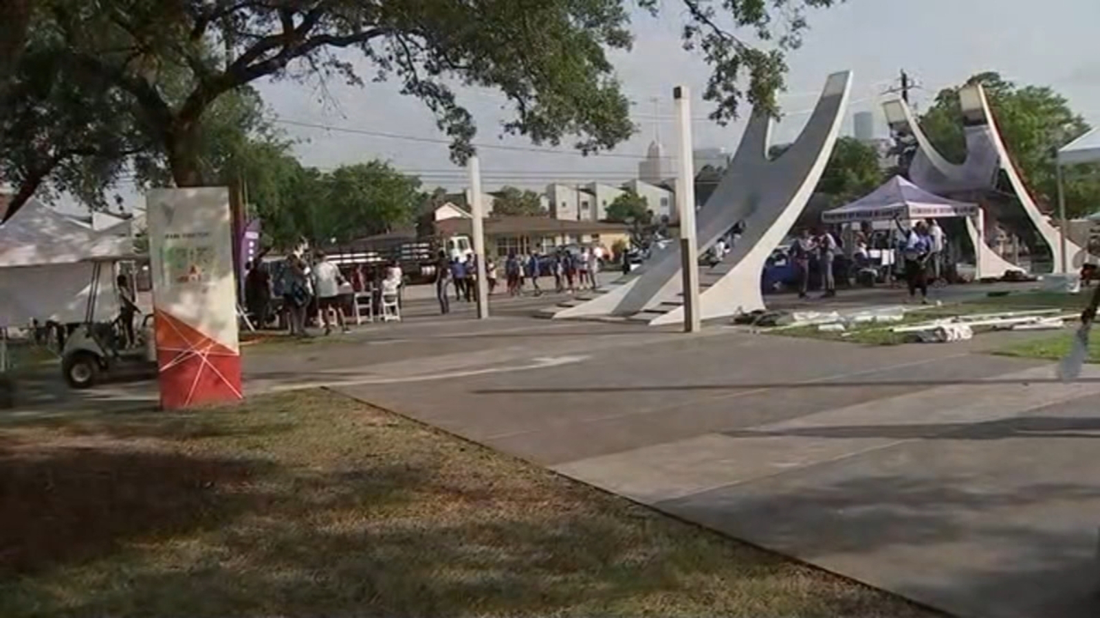 Juneteenth festivities kick off at Freedom Walk and Run at Emancipation Park Juneteenth festivities kick off at Freedom Walk and Run at Emancipation Park