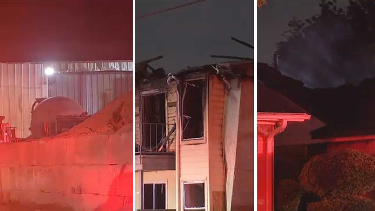 Firefighters rotate during overnight fires to stay safe in hot weather