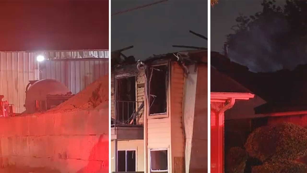 Firefighters rotate during overnight fires to stay safe in hot weather