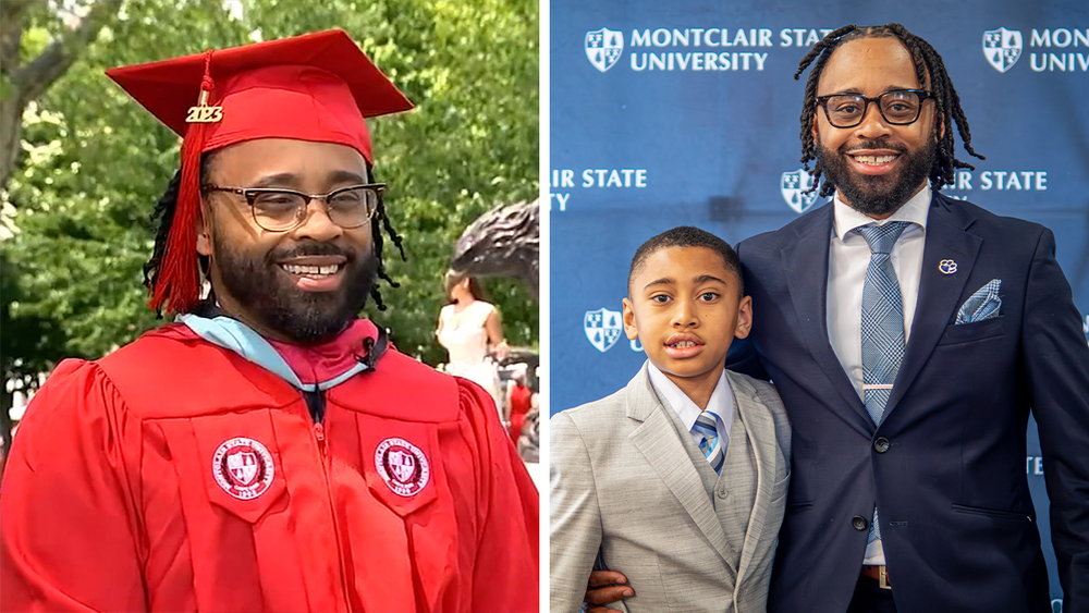 Find your 'why': Single dad with 3 jobs gets master's degree
