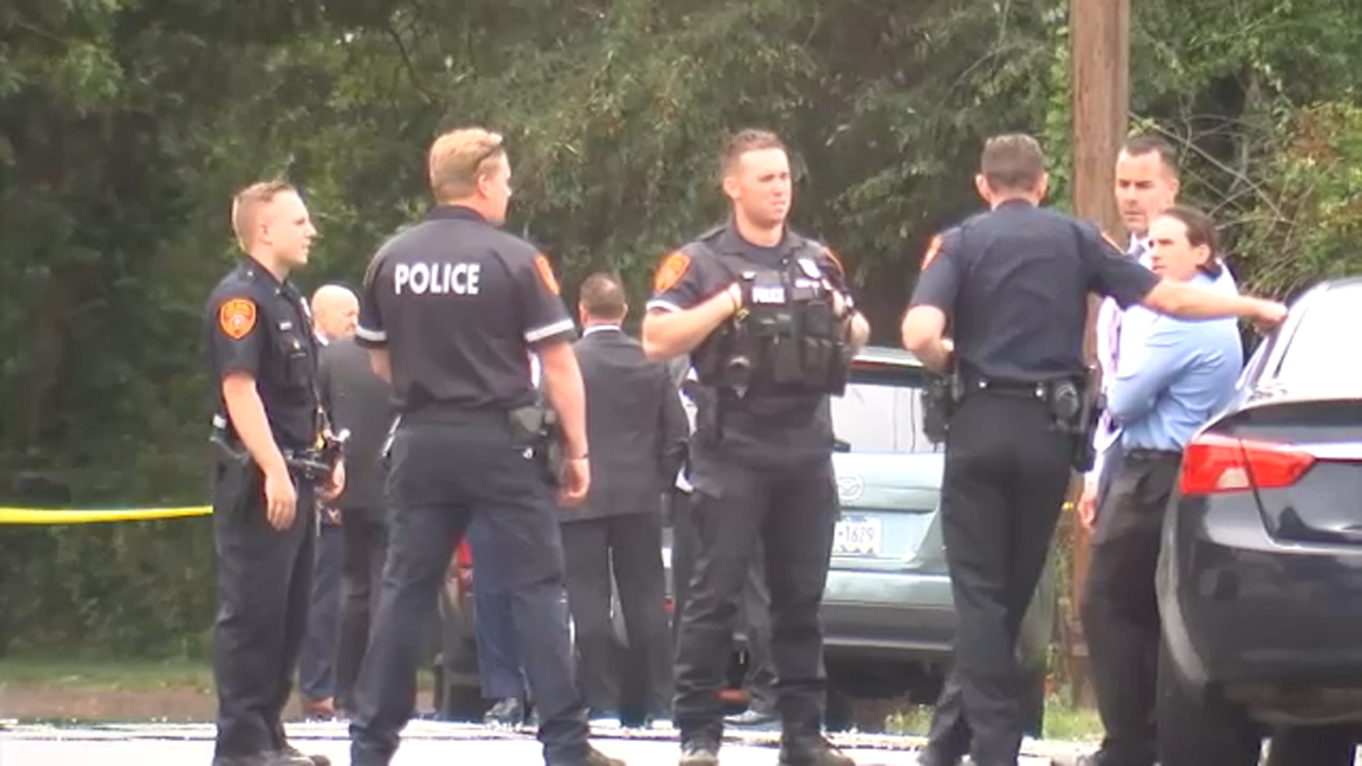 1 person shot, 2 officers injured in police involved shooting