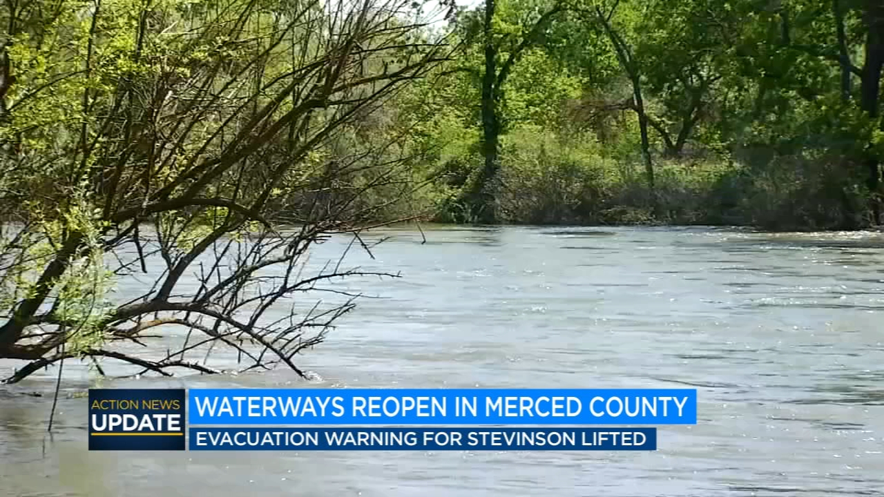 Waterways reopen in Merced County, evacuation warning lifted for Stevinson