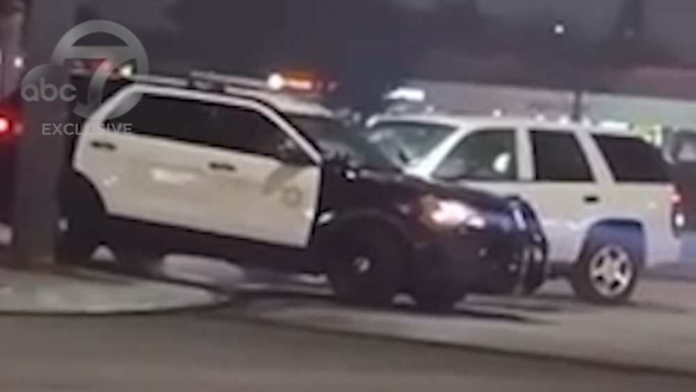Suspect slams into patrol car in Bell Gardens before deputy shooting