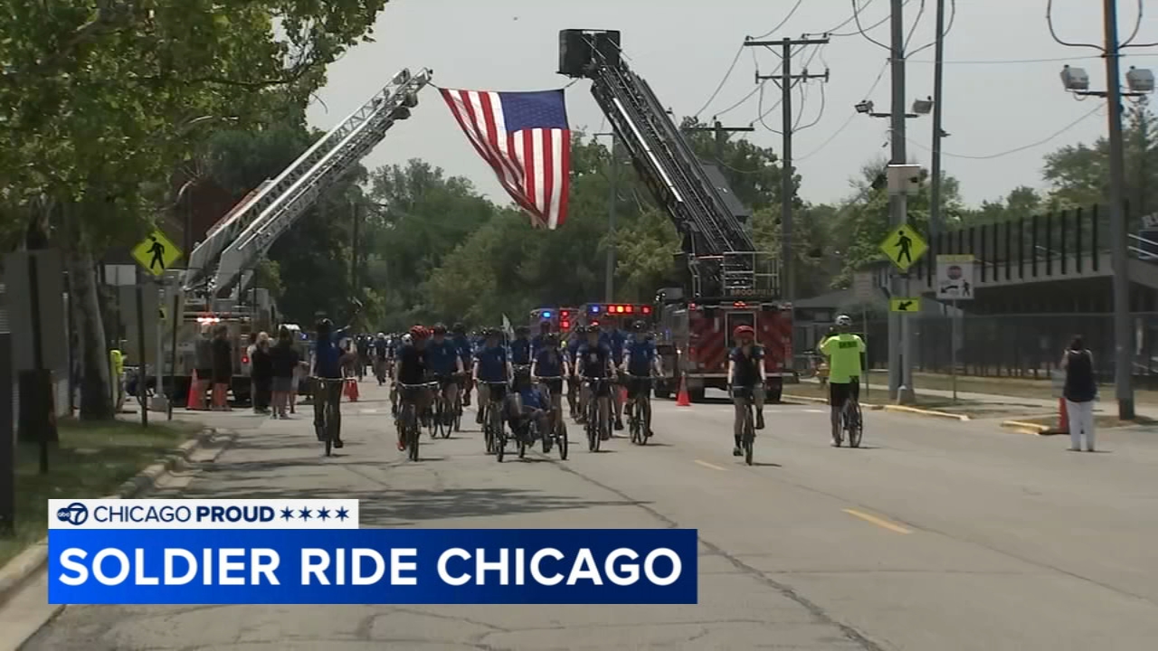 Veterans with disabilities join Wounded Warrior Soldier Ride in Chicago