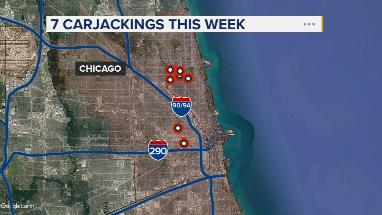 Group responsible for 7 armed carjackings, robberies: CPD
