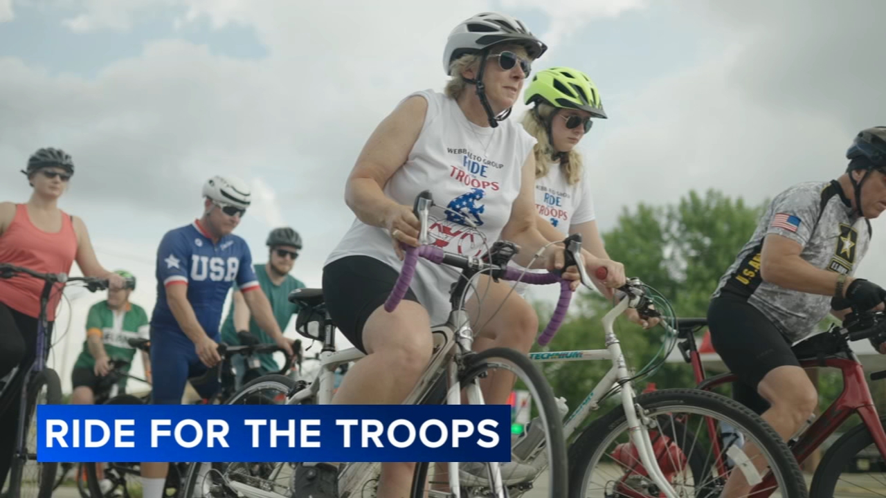 Dozens join in Ride for the Troops in Plainfield
