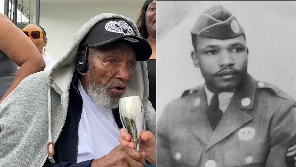 Compton veteran celebrates 107th birthday