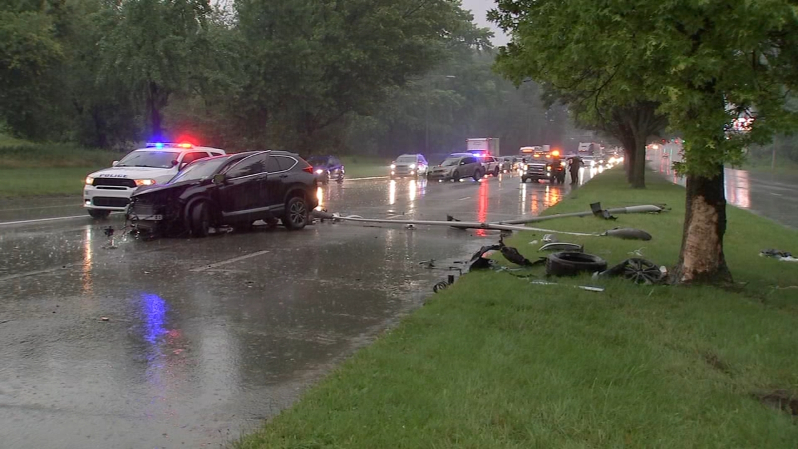 3 children injured in crash on Roosevelt Boulevard in Philadelphia's ...