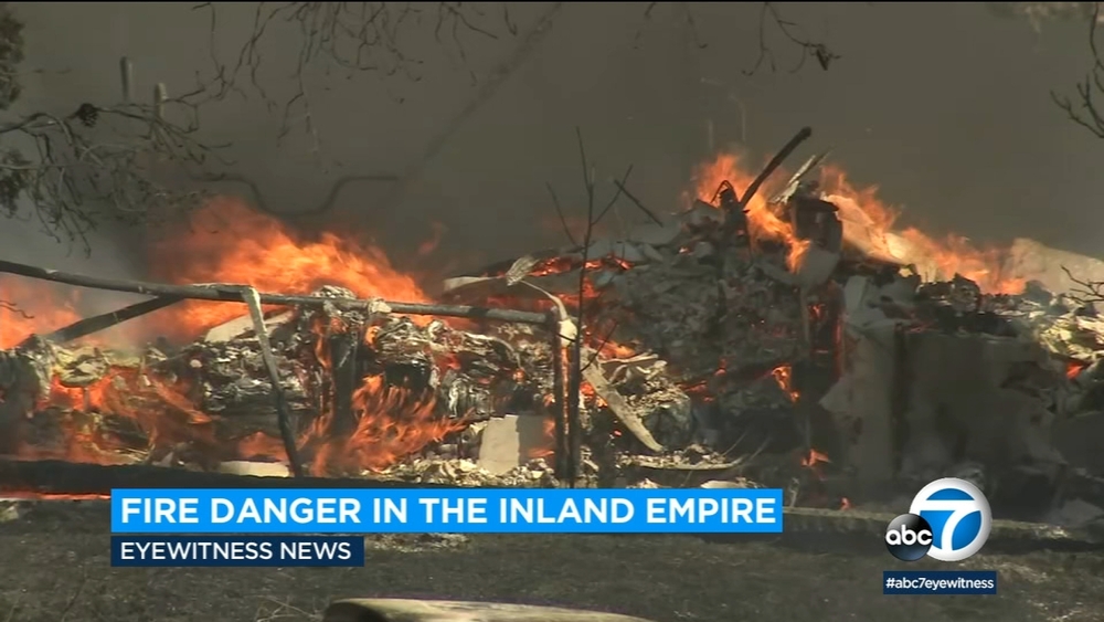 Recent Inland Empire brush fires serve as preview of busy fire season