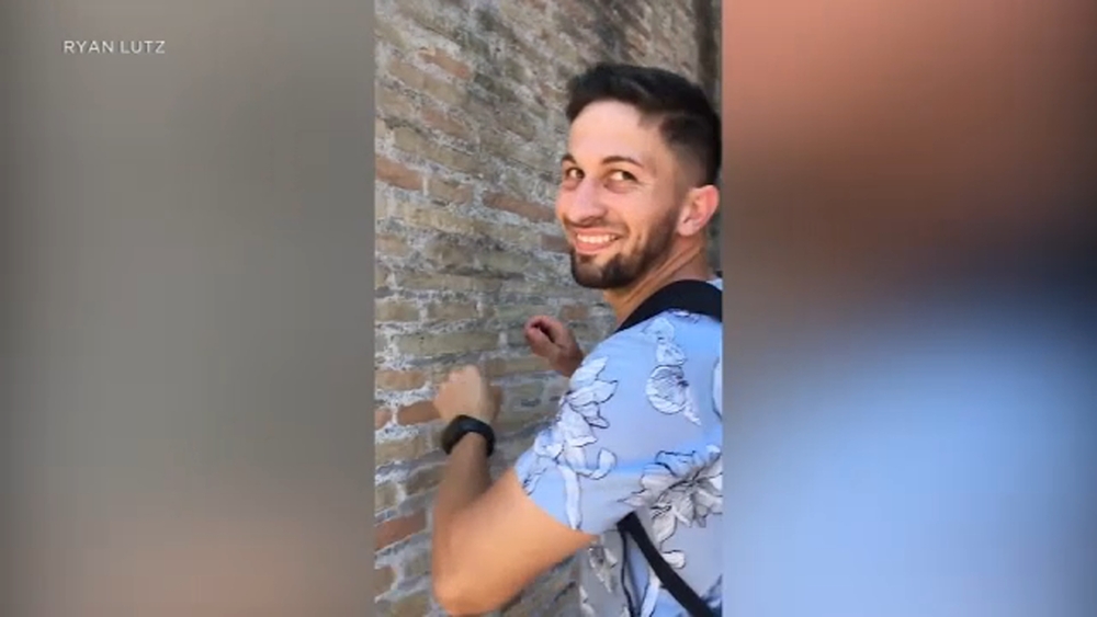 Italy vows to find, punish tourist seen carving into Rome's Colosseum