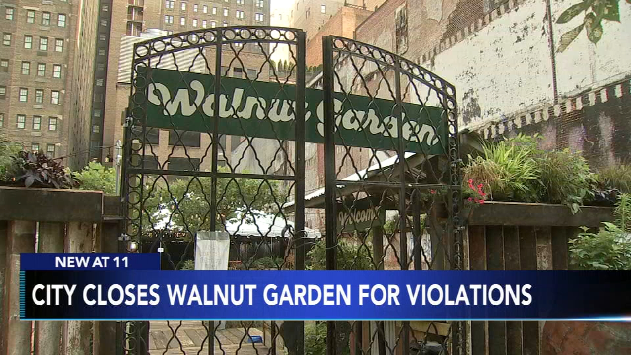Philly pop-up cocktail garden shut down by city due to violations