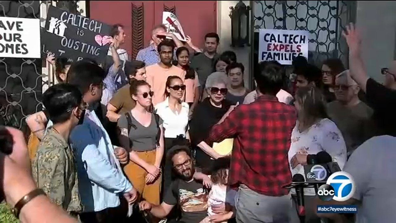 Tenants fight eviction after apartment building bought by Caltech