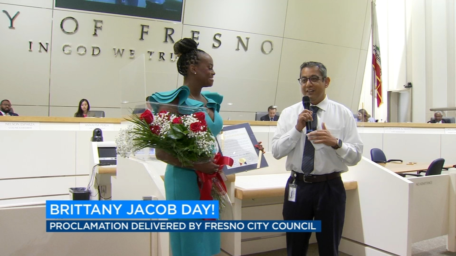 June 29th named Brittany Jacob Day in the City of Fresno June 29th named Brittany Jacob Day in the City of Fresno