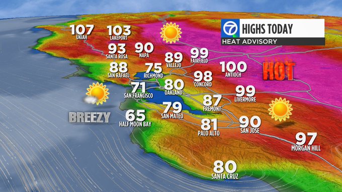 Forecast: Latest on triple-digit temps hitting Bay Area this weekend