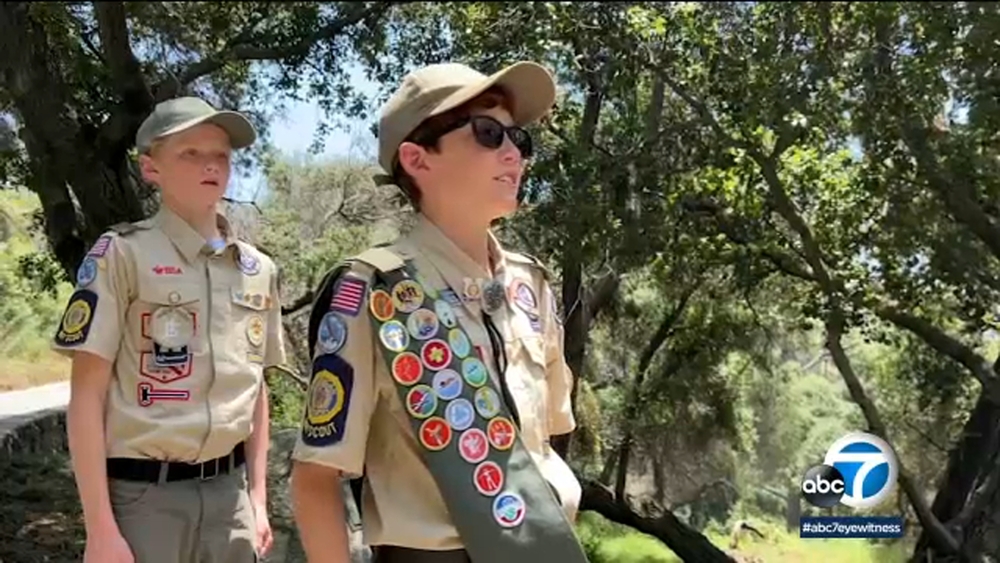 Boy Scout helps restore Monrovia veterans memorial site