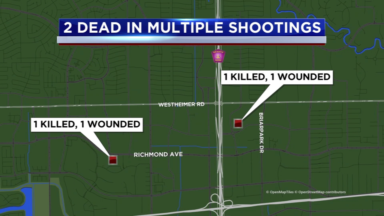 2 killed in separate shootings in Westchase neighborhood, HPD says