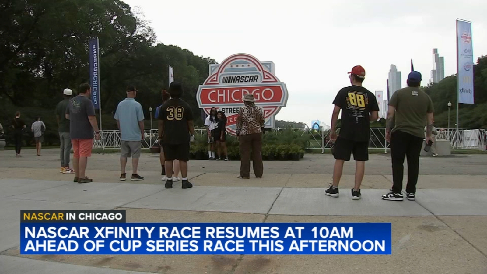 NASCAR Chicago schedule: XFinity race today will start at 10 a.m., with Cup Series to follow, weather dependent - Vimarsana News