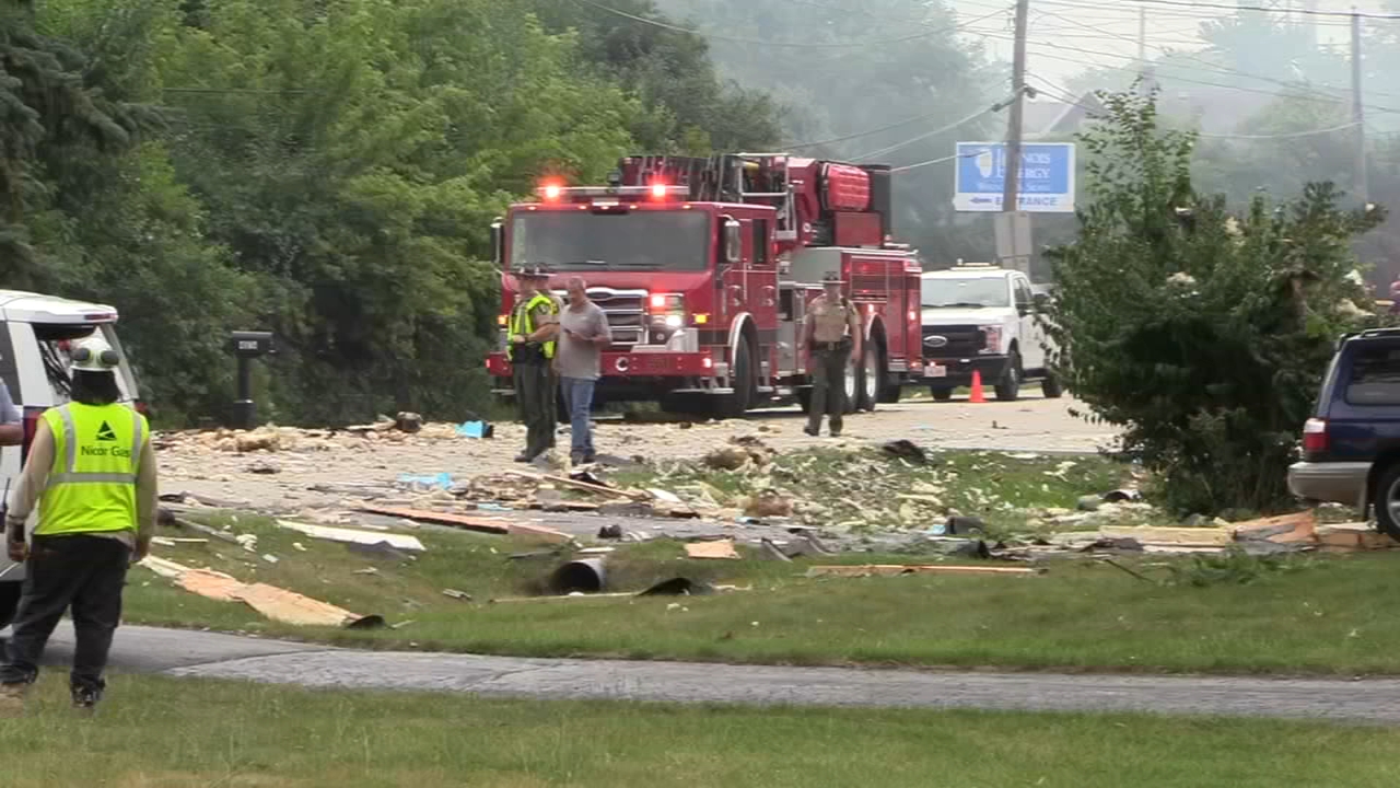 Gas explosion destroys west suburban home; investigation underway