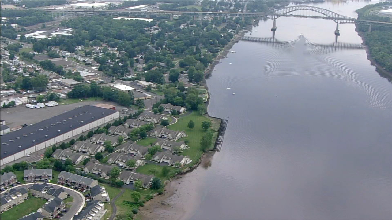 Police working to ID man found dead in Delaware River