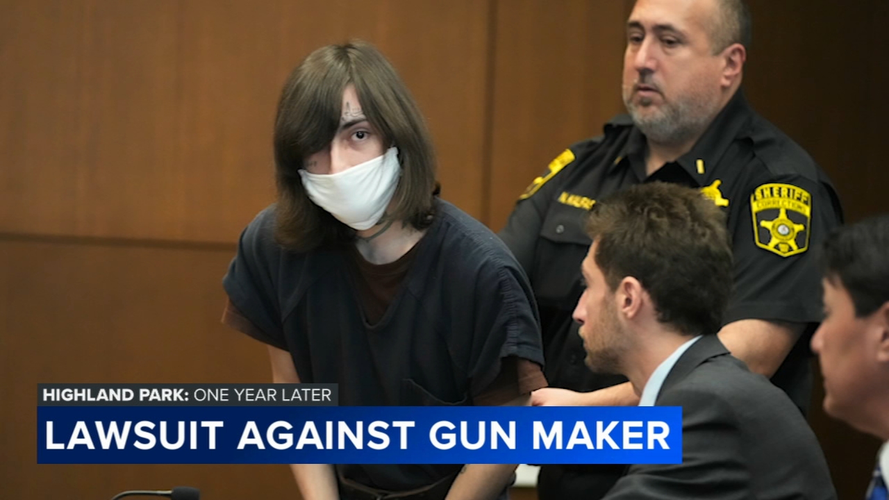 Highland Park victims sue gun manufacturer, alleged shooter's dad