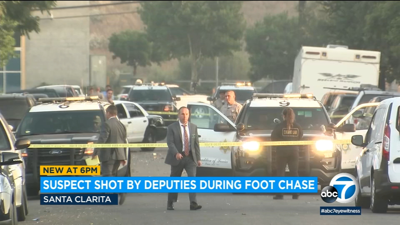 LASD shoots, critically wounds man after foot chase in Santa Clarita