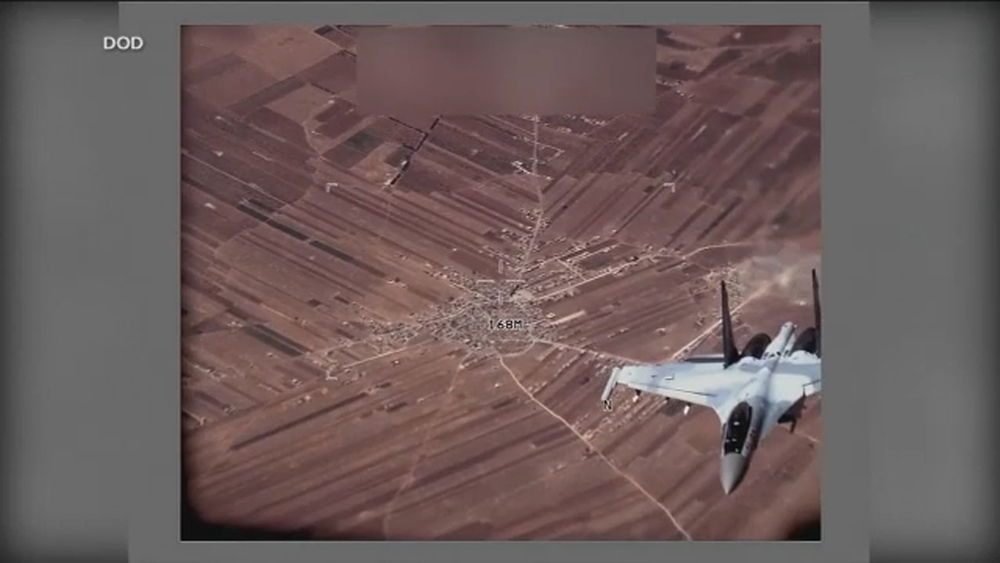 Close call between Russian fighter jets and US drones