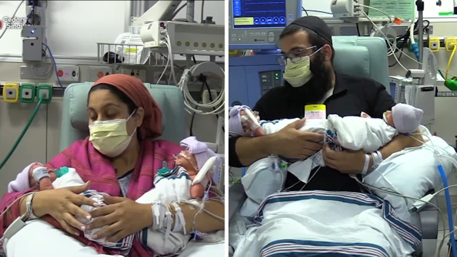 Quadruplets born on Fourth of July on 4th floor of Cedars-Sinai Medical Center - Vimarsana News
