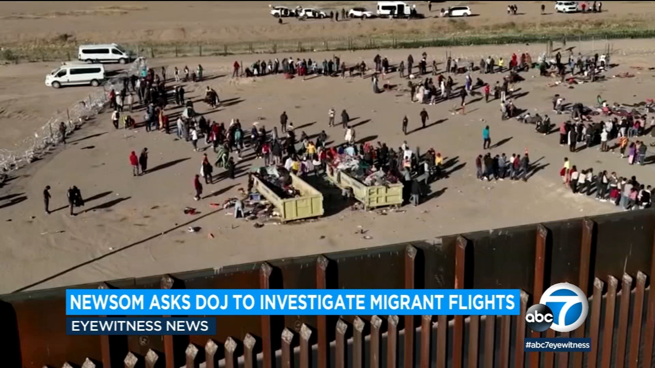 Newsom urges DOJ to investigate Florida's migrant transportation to CA