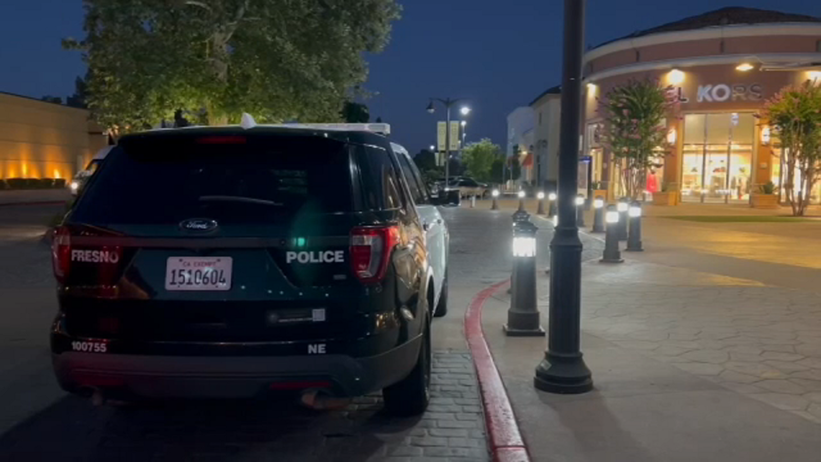 Suspect bites employee during robbery at jewelry store inside Fresno