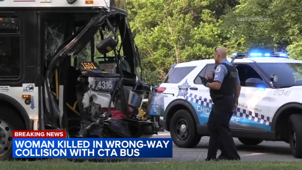 1 dead, 15 injured after wrong-way crash involving CTA bus: CPD