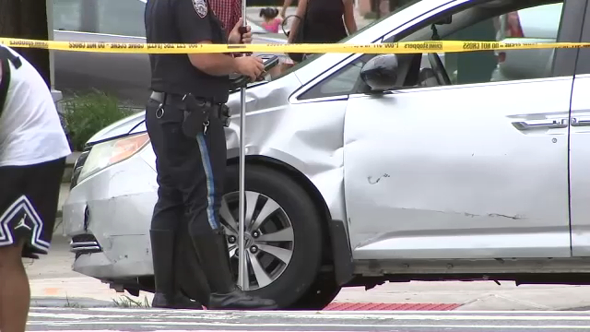 50-year-old man riding scooter critical after colliding with Honda SUV in Queens
