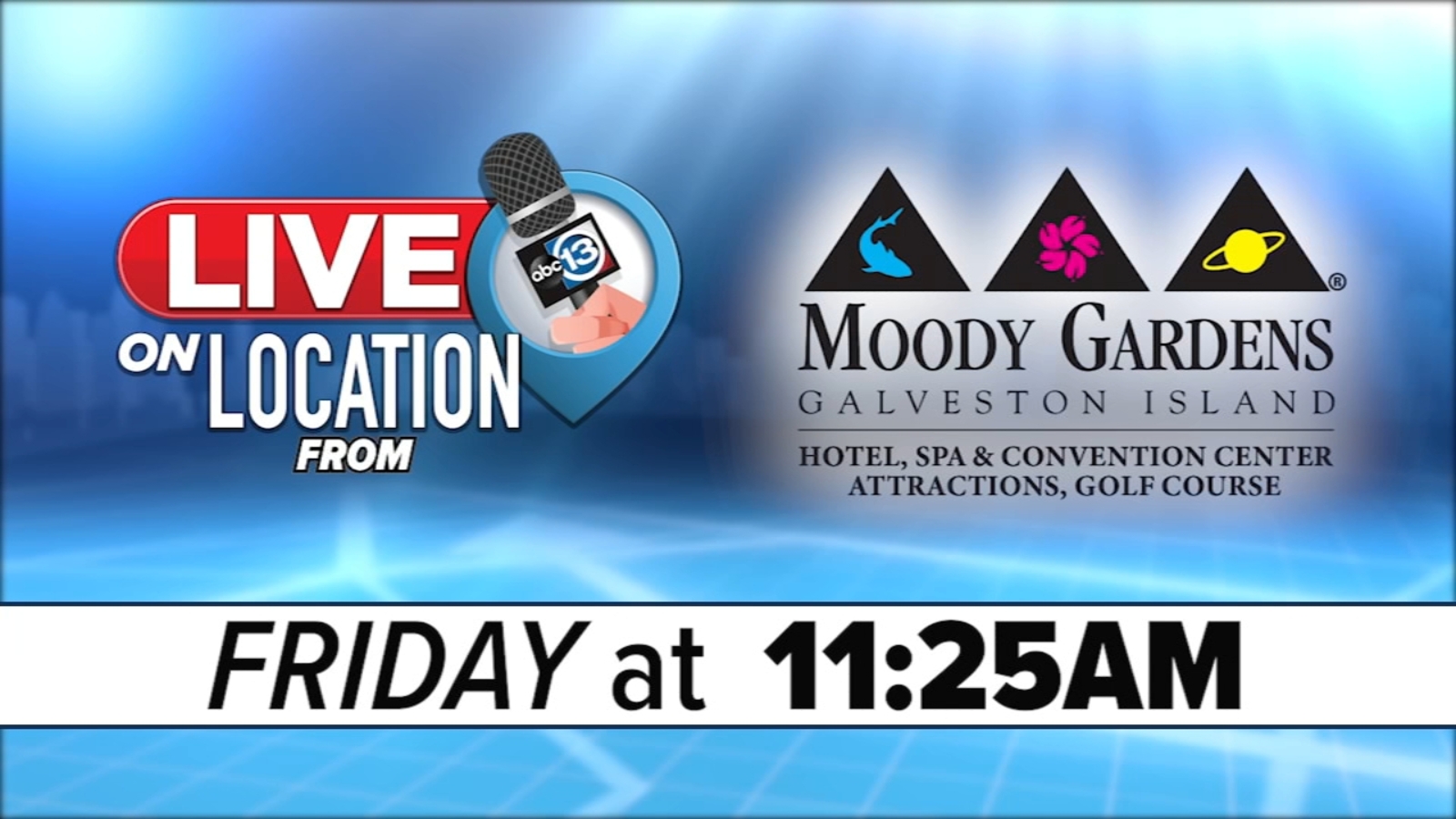 Live On Location with Moody Gardens! Full of family fun locate in Galveston, TX. See what's new this summer - Vimarsana News