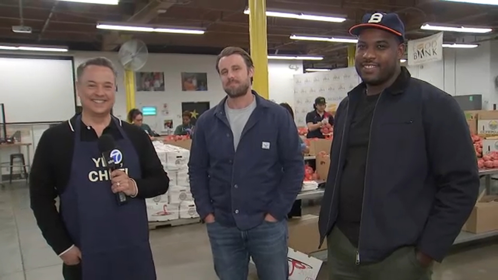 The Bear stars celebrate season 2 by helping families in need at LA Regional Food Bank