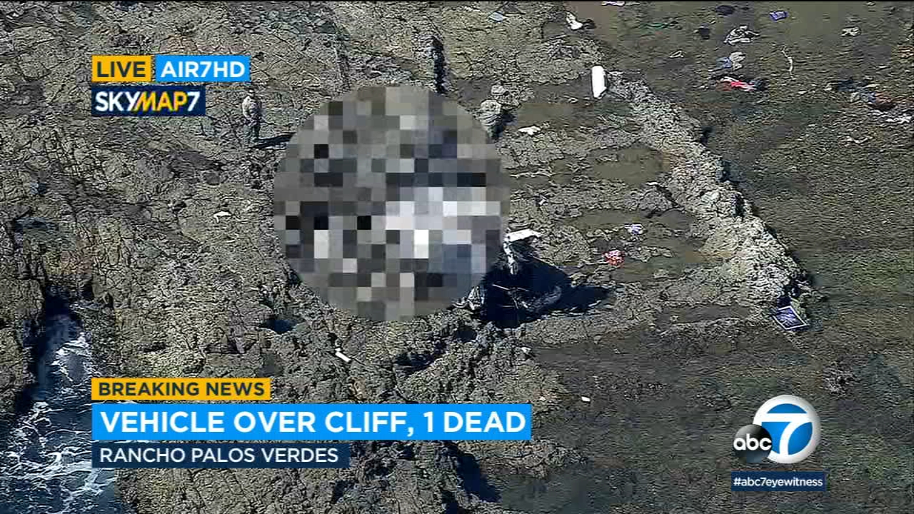 1 killed after SUV plunges over cliff in Rancho Palos Verdes