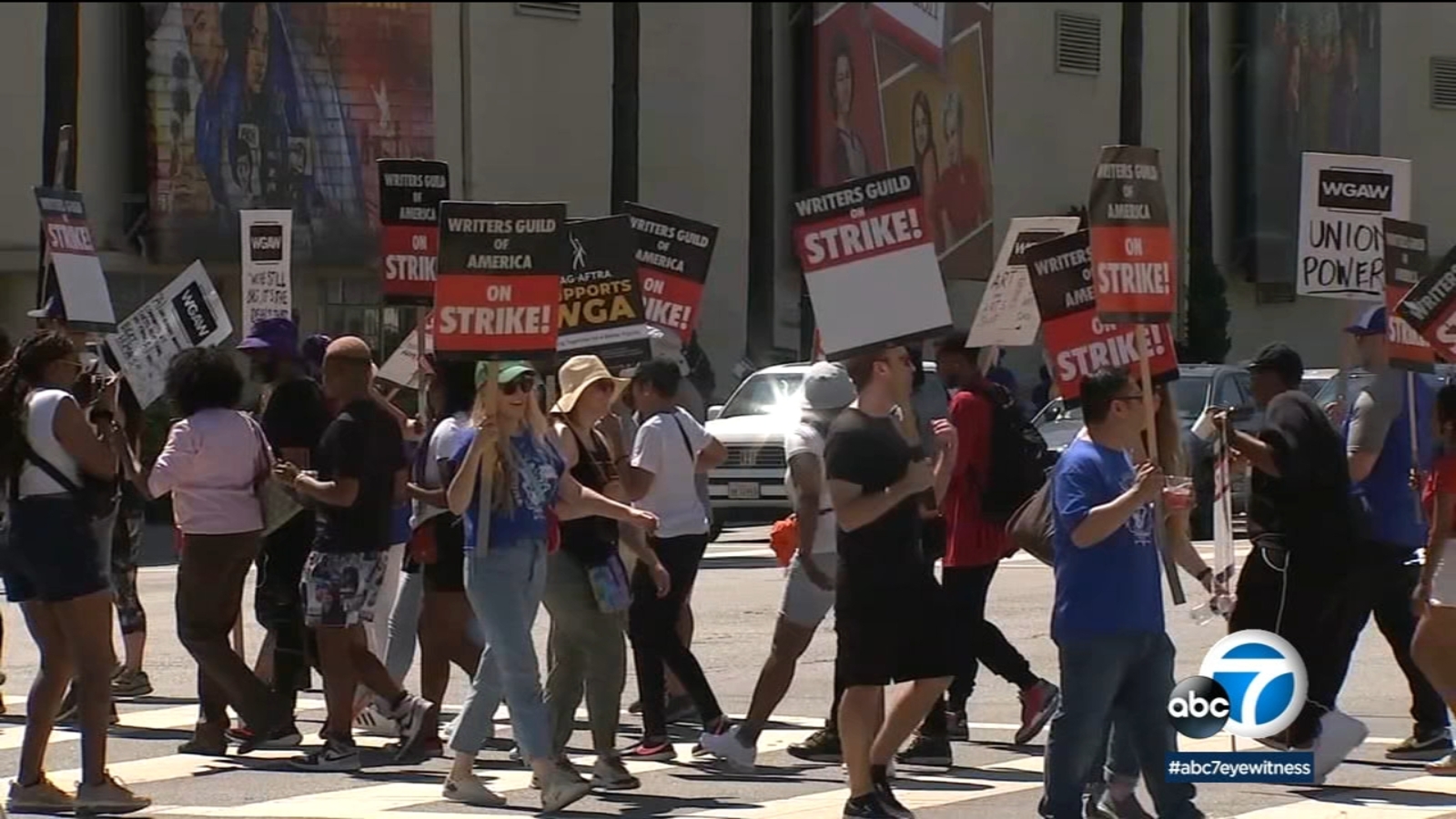 Actors could join writers on picket lines as contract deadline nears