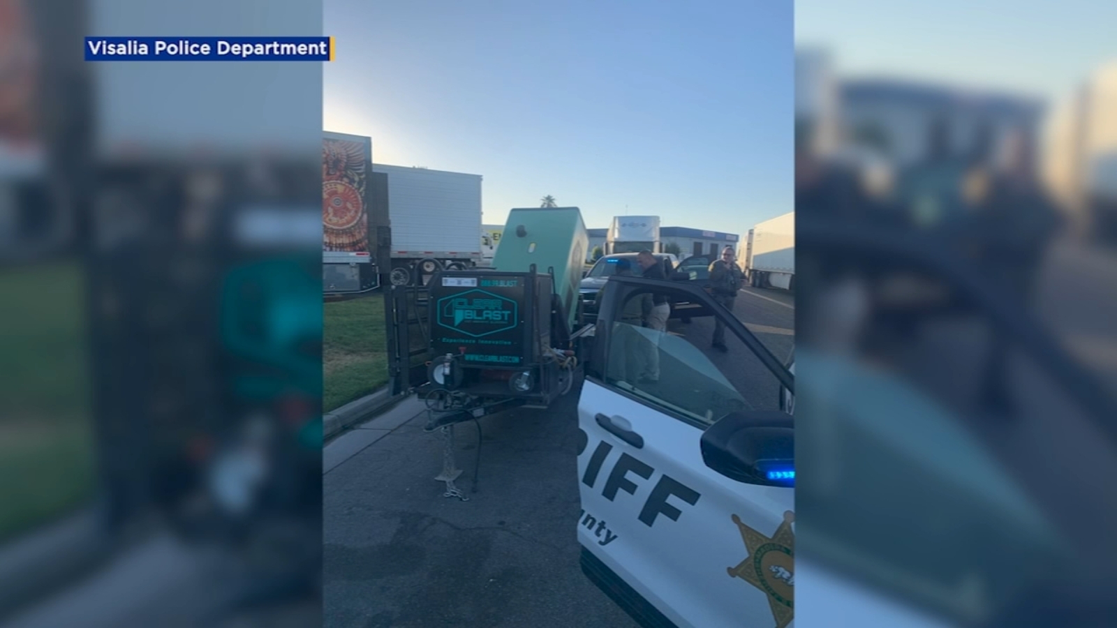 Man arrested after stolen Visalia Unified trailer found in Madera County