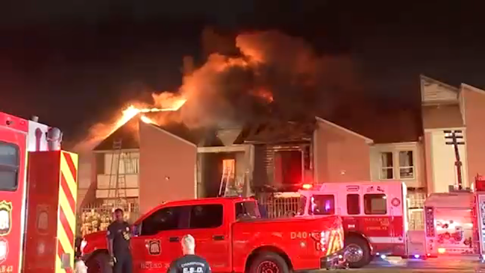 Man critically injured in fire at Coronado Park Apartments in northwest Houston; 40 people displaced - Vimarsana News