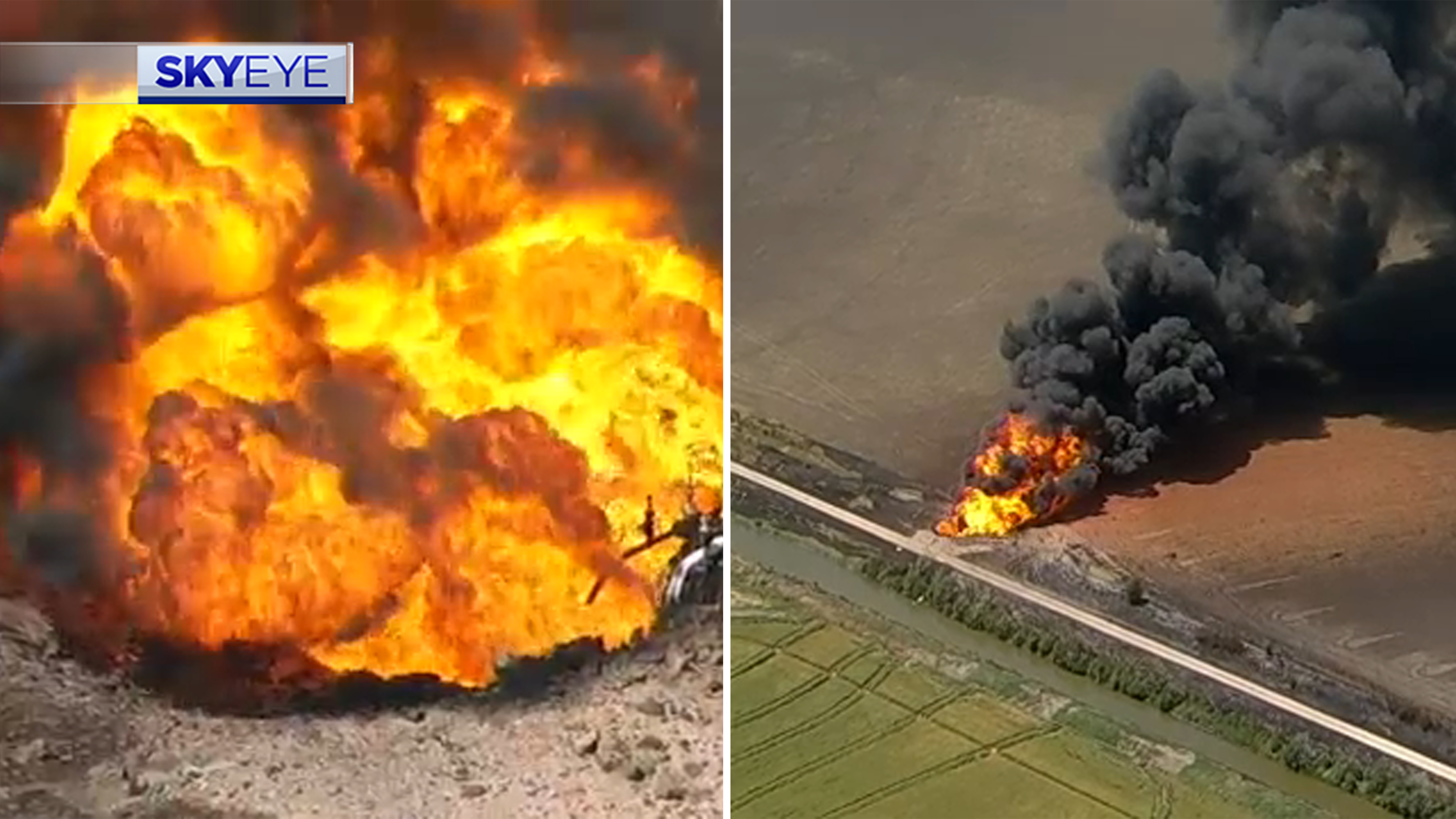 'Pretty nerve-racking': Blast felt before Brazoria Co. pipeline ignites