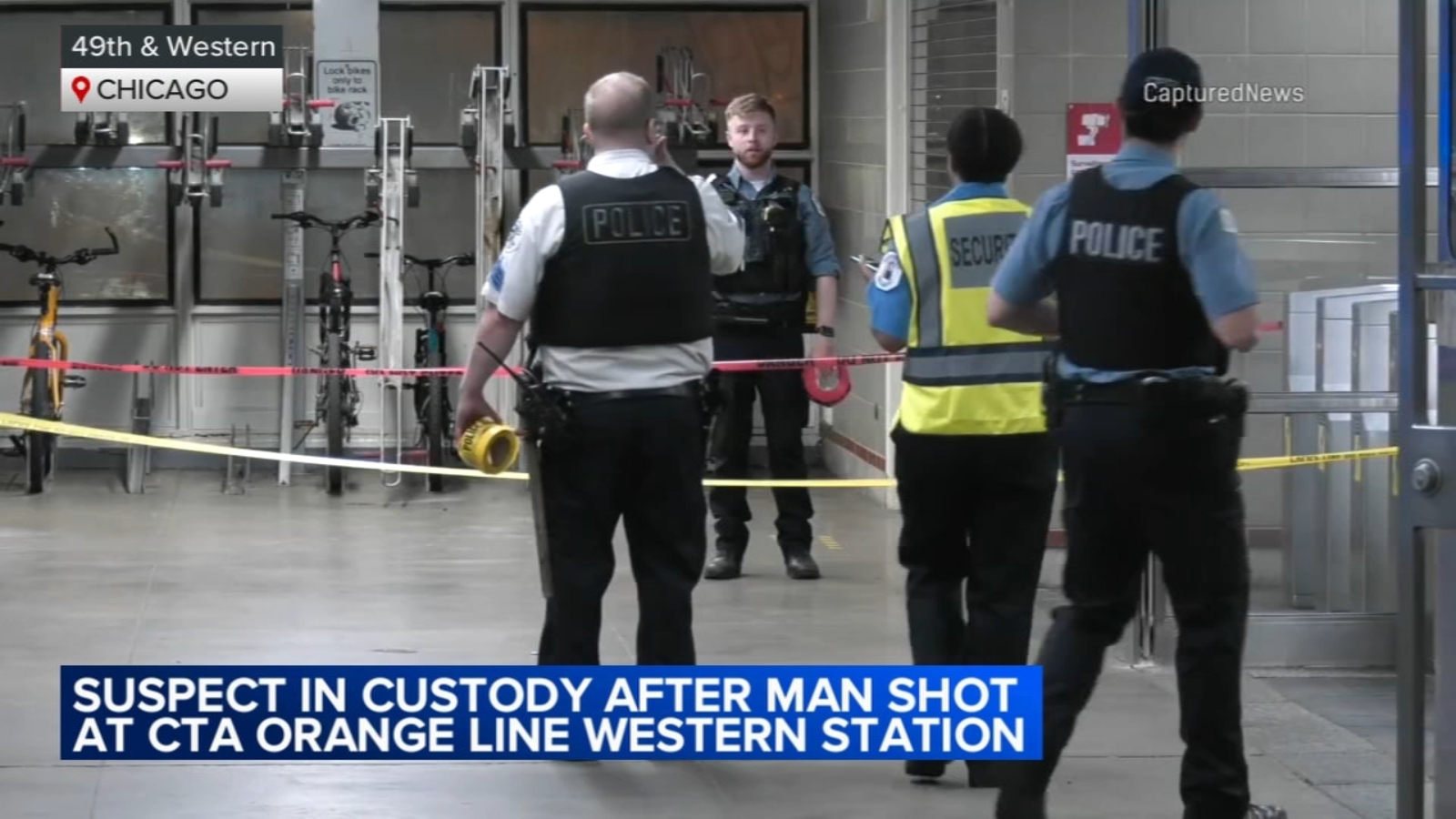 Chicago shooting 1 critically wounded leaving CTA Western Orange Line