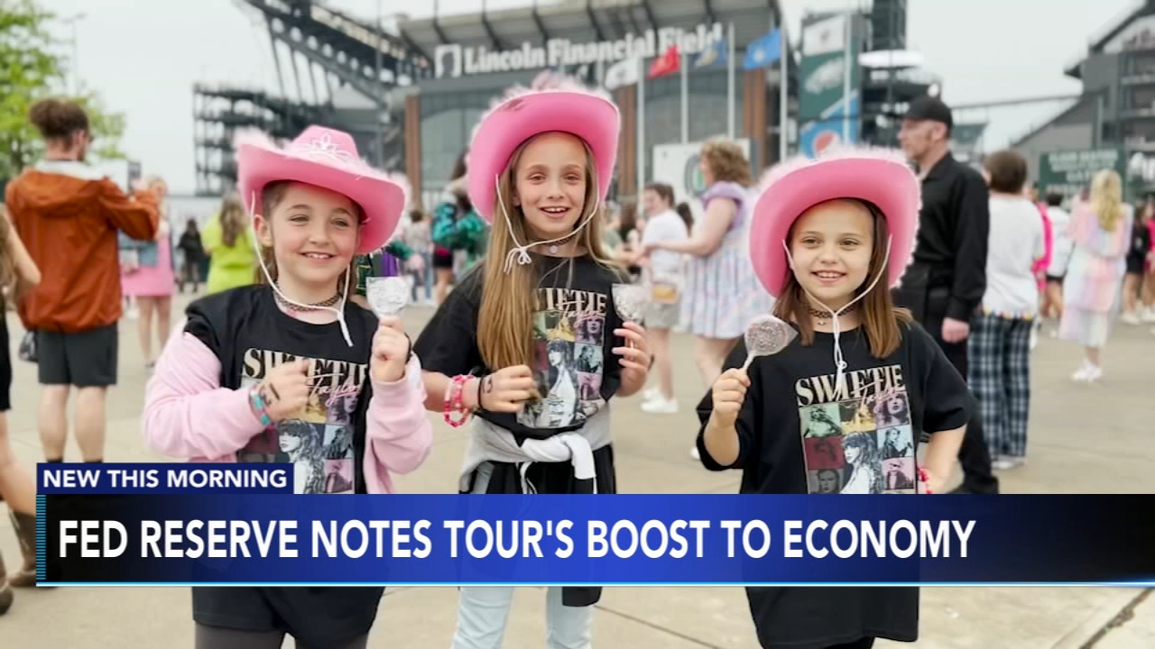 Taylor Swift's Eras Tour helps boost Pa.'s economy