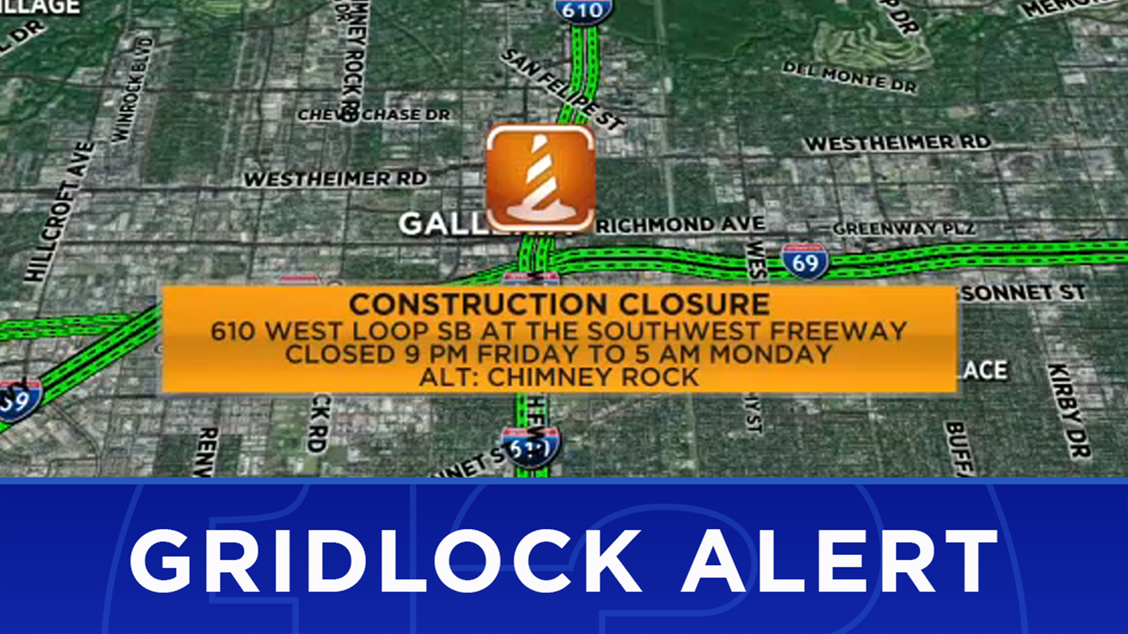 Gridlock Alert: I-10 East Freeway and I-69 Southwest Freeway among ...