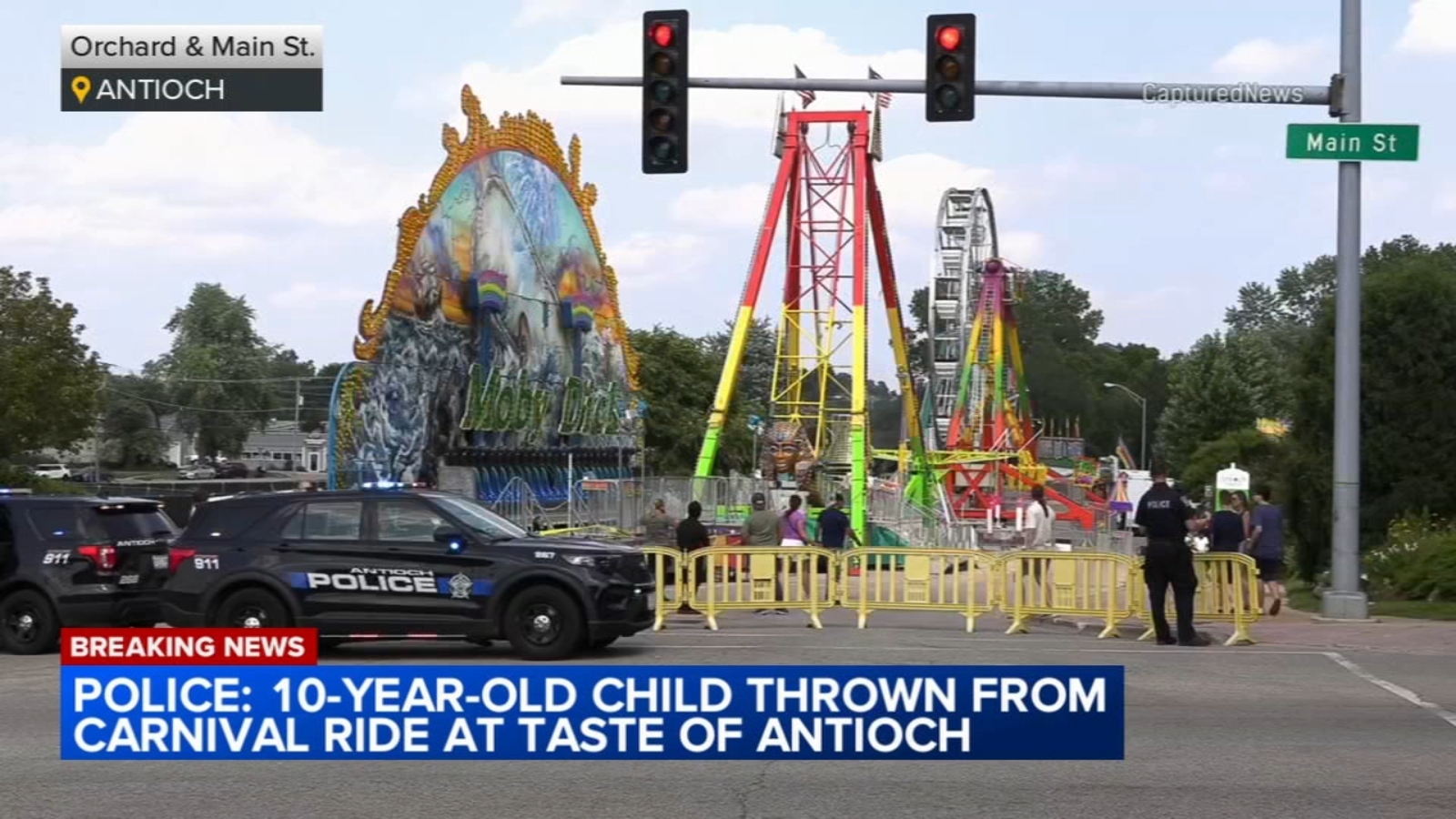 Antioch IL news: Child injured after falling from carnival ride at Taste of Antioch, rides shut down, authorities say - Vimarsana News