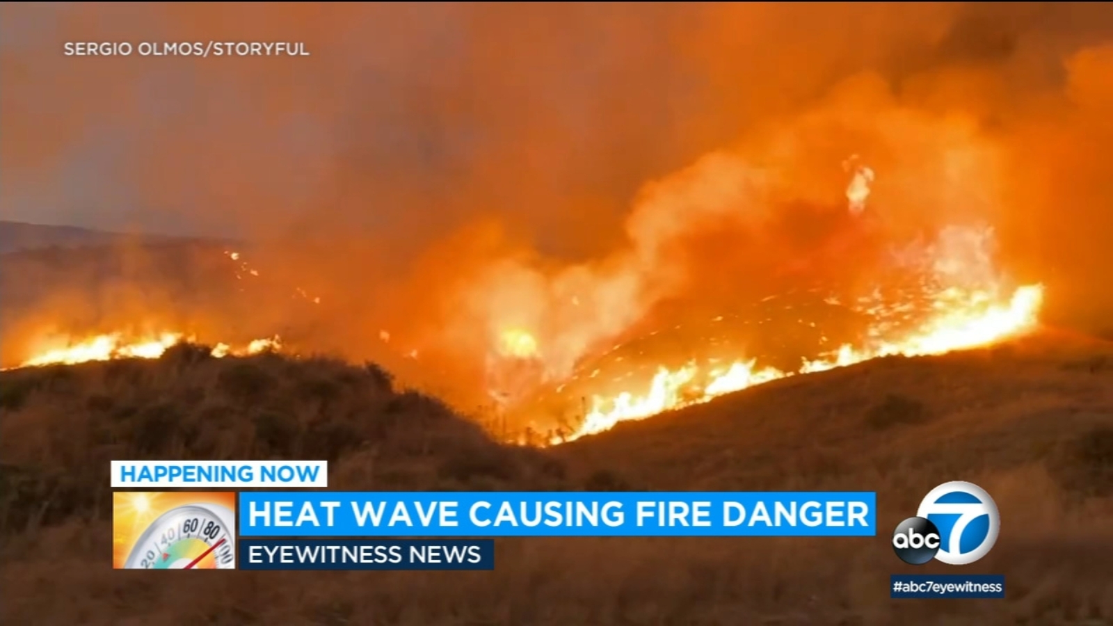 Southern California to see another week of blistering heat, posing a fire risk and danger to humans - Vimarsana News