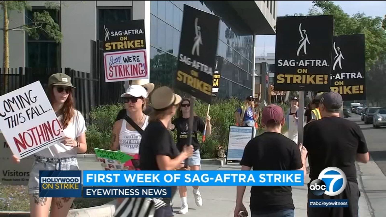 Adam Schiff, Michael Rapaport join SAG-AFTRA picket lines as 1st full week of strike begins - Vimarsana News