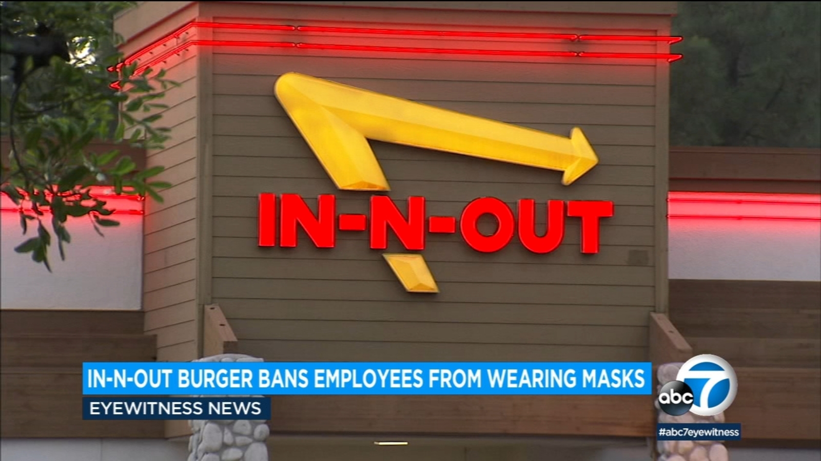 In-N-Out bans employees from wearing masks at locations, except in California and Oregon - Vimarsana News