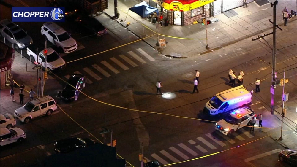 Chopper 6 over shooting in Philadelphia's Feltonville neighborhood