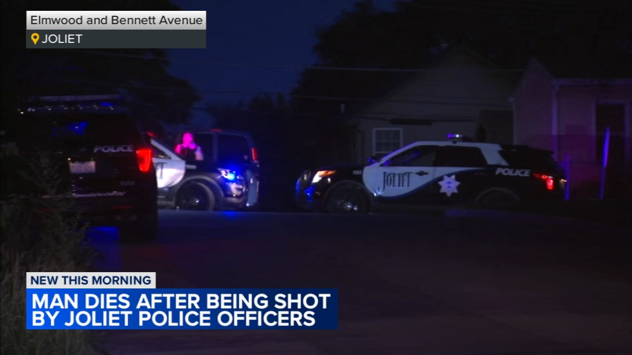 Man dies after being shot by Joliet police